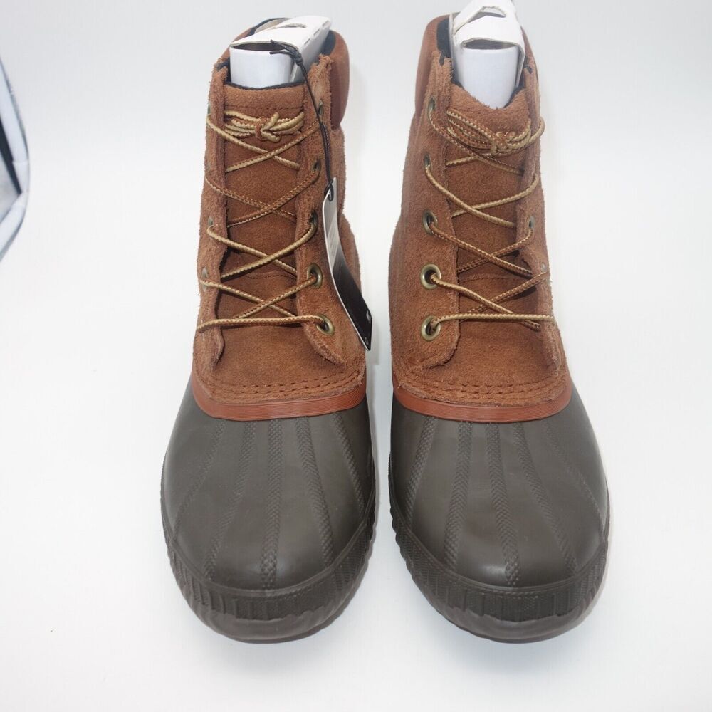NEW Sorel Men's Size 8 Cheyanne II Lace Up Duck Boots WP Insulated Brown - Picture 9 of 12